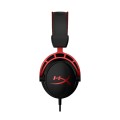 Zestaw słuchawkowy do gier HyperX Cloud Alpha czarno-czerwony, Przewodowy, 13 - 27000 Hz, Gaming, 298 g, Czerwony - 2681323