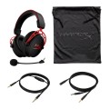 Zestaw słuchawkowy do gier HyperX Cloud Alpha czarno-czerwony, Przewodowy, 13 - 27000 Hz, Gaming, 298 g, Czerwony - 2637203