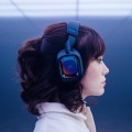 Logitech ASTRO A30 - Bezprzewodowy zestaw słuchawkowy - granatowy/czerwony - PlayStation - 2554450