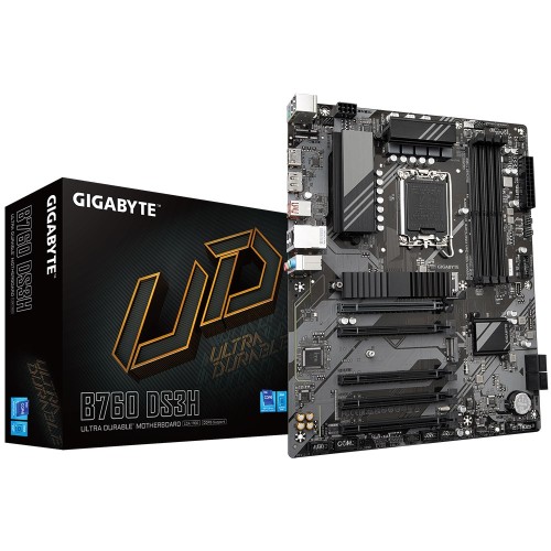 Gigabyte B760 DS3H płyta główna Intel B760 Express LGA 1700 ATX - 2328144