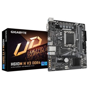 Płyta Gigabyte H610M H V3 DDR4 (rev. 1.0) /H610/DDR4/SATA3/M.2/USB3.0/PCIe4.0/s.1700/mATX