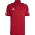 Koszulka męska adidas Tiro 23 Competition Polo czerwona - 2064994