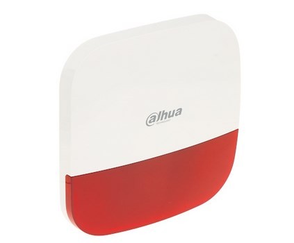 Sygnalizator bezprzewodowy zewnętrzny DAHUA ARA13-W2(868) (czerwony) - 2689447