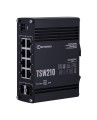 Teltonika TSW210 Nie zarządzany Gigabit Ethernet (10/100/1000) Aluminium - 2221574