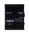 Teltonika TSW210 Nie zarządzany Gigabit Ethernet (10/100/1000) Aluminium - 2221575