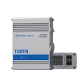 Teltonika TSW210 Nie zarządzany Gigabit Ethernet (10/100/1000) Aluminium - 2690043