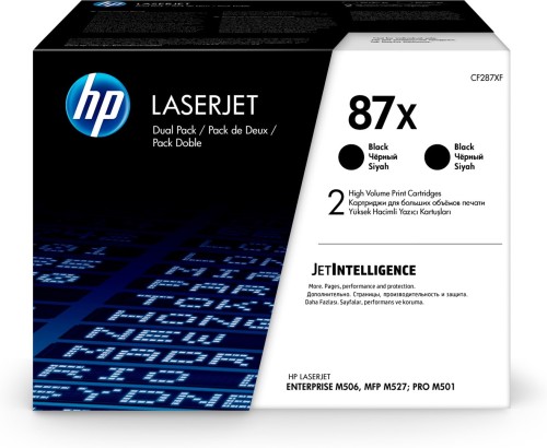 HP 87X 2x Schwarz LaserJet Tonerpatrone - 2374109