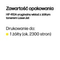 HP 410A oryginalny wkład z żółtym tonerem LaserJet - 2423758