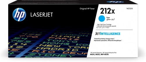 HP 212X Oryginalny wkład z błękitnym tonerem LaserJet o wysokiej wydajności - 2539991