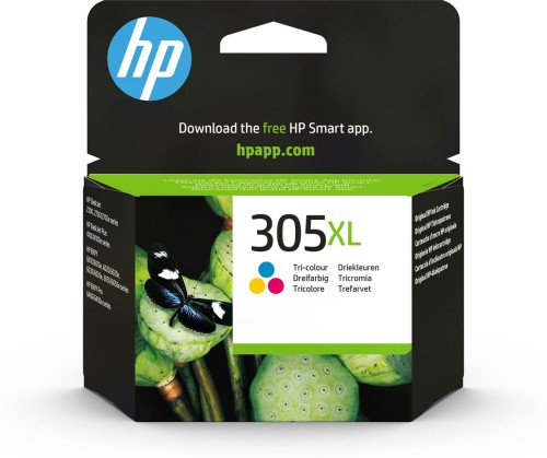 HP Oryginalny trójkolorowy wkład atramentowy o dużej wydajności 305XL - 1934173