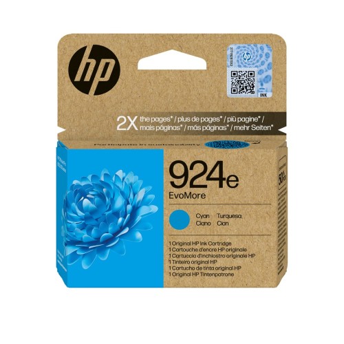 HP Oryginalny błękitny tusz 924e EvoMore - 2068798