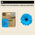 HP Oryginalny błękitny tusz 924e EvoMore - 2255520