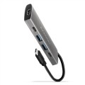 AXAGON HMC-5G21 USB-HUB 2x USB-A + 2x USB-C + HDMI 4K/30Hz, USB-C 3,1 - 13cm - 2688875