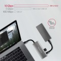 AXAGON HMC-5G21 USB-HUB 2x USB-A + 2x USB-C + HDMI 4K/30Hz, USB-C 3,1 - 13cm - 2688869