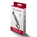 AXAGON HMC-5G21 USB-HUB 2x USB-A + 2x USB-C + HDMI 4K/30Hz, USB-C 3,1 - 13cm - 2688874