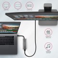 AXAGON HMC-5G21 USB-HUB 2x USB-A + 2x USB-C + HDMI 4K/30Hz, USB-C 3,1 - 13cm - 2688871