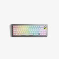 Klawiatura Glorious GMMK 3 Pro HE Wireless 65% Custom Gaming-Tastatur - Pre-Built, ANSI (USA), Fox HE Switches, srebrna - 2688876