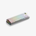 Klawiatura Glorious GMMK 3 Pro HE Wireless 65% Custom Gaming-Tastatur - Pre-Built, ANSI (USA), Fox HE Switches, srebrna - 2688877