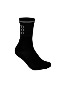 Skarpety rowerowe POC Thermal Sock Mid czarny - S