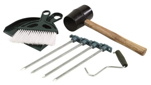 Outwell Tent tool kit Zestaw krawatów i klipsów Plastik, Stal Wielobarwny 8 szt. - 2689558