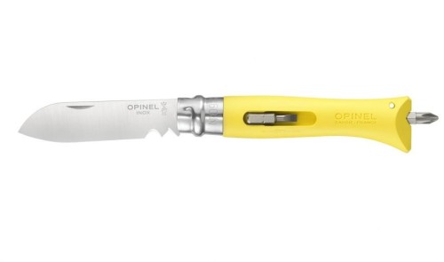 Opinel N°09 Camper/scout Żółty - 2689831