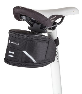 VAUDE Tool L Siodełko Torba rowerowa 1,8 l Tkanina, Poliamidowy, Poliuretan Czarny