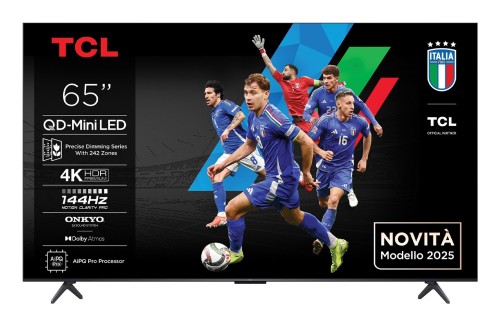 Telewizor TCL 65Q6C QD-Mini LED 65'' 4K Ultra HD Google TV Dolby Atmos DVB-T2 Metaliczny - 2675894