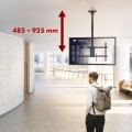 MACLEAN UCHWYT SUFITOWY DLA TV, MAX. OBCIĄŻENIE 60KG, 43-86", MAX VESA 600X400 MC-112 B - 2690614