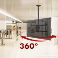 MACLEAN UCHWYT SUFITOWY DLA TV, MAX. OBCIĄŻENIE 60KG, 43-86", MAX VESA 600X400 MC-112 B - 2690617