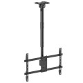 MACLEAN UCHWYT SUFITOWY DLA TV, MAX. OBCIĄŻENIE 60KG, 43-86", MAX VESA 600X400 MC-112 B - 2690608