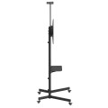 MACLEAN STAND / WÓZEK DO TV, PÓŁKA NA KAMERĘ, NA KÓŁKACH, 37-70", MAX. OBCIĄŻENIE 45KG/5KG PÓŁKA, MAX. VESA 600X400 MC-113 B - 2690630