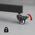 MACLEAN STAND / WÓZEK DO TV, PÓŁKA NA KAMERĘ, NA KÓŁKACH, 37-70", MAX. OBCIĄŻENIE 45KG/5KG PÓŁKA, MAX. VESA 600X400 MC-113 B - 2690627