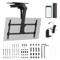 MACLEAN UCHWYT ELEKTRYCZNY DO TV, SUFITOWY, TUYA, MAX. VESA 800X400, REG. W POZ. +90°~-90°, DLA TV 43-86", MAX. 45KG MC-109 T - 2690637