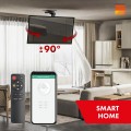 MACLEAN UCHWYT ELEKTRYCZNY DO TV, SUFITOWY, TUYA, MAX. VESA 800X400, REG. W POZ. +90°~-90°, DLA TV 43-86", MAX. 45KG MC-109 T - 2690644