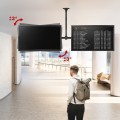MACLEAN UCHWYT SUFITOWY DLA DWÓCH TV, MAX. OBCIĄŻENIE 2X40KG, 34-60", MAX VESA 600X400 MC-111 B - 2690665