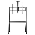 MACLEAN WÓZEK DO TV, PÓŁKA NA KAMERĘ, NA KÓŁKACH, 55-100", MAX. OBCIĄŻENIE 120KG/10KG PÓŁKA, MAX. VESA 900X600 MC-114 B - 2690671