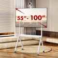 MACLEAN STAND / WÓZEK DO TV, PÓŁKA NA KAMERĘ, NA KÓŁKACH, 55-100", MAX. OBCIĄŻENIE 120KG/10KG PÓŁKA, MAX. VESA 900X600 MC-114 - 2690686