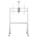 MACLEAN STAND / WÓZEK DO TV, PÓŁKA NA KAMERĘ, NA KÓŁKACH, 55-100", MAX. OBCIĄŻENIE 120KG/10KG PÓŁKA, MAX. VESA 900X600 MC-114 - 2690682