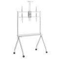 MACLEAN STAND / WÓZEK DO TV, PÓŁKA NA KAMERĘ, NA KÓŁKACH, 55-100", MAX. OBCIĄŻENIE 120KG/10KG PÓŁKA, MAX. VESA 900X600 MC-114 - 2690681