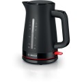 Bosch TWK3M123 czajnik elektryczny 1,7 l 2400 W Czarny - 2047298