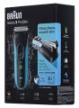 Braun Series 3 3040s Golarka foliowa Przycinarka Czarny, Niebieski - 2611843