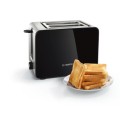 Bosch TAT7203 toster 2 kaw. 1050 W Czarny, Stal nierdzewna - 713282