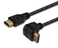 Kabel SAVIO cl-04 (HDMI M - HDMI M; 1,5m; kolor czarny) - 909963