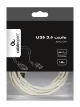 Kabel GEMBIRD CCP-USB3-AMCM-6-W (USB 3.0 M - USB typu C M; 1,8m; kolor biały) - 2692358