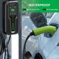 Qoltec Mobilna ładowarka do samochodu elektrycznego EV z regulacją 2w1 Typ2 3.5kW 230V LCD SCHUKO Przenośna Wallbox 5m - 2648482