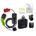 Qoltec Mobilna ładowarka do samochodu elektrycznego EV z regulacją 2w1 Typ2 7kW CEE 32A/5 PIN 230V LCD Przenośna Wallbox 5m - 2613802