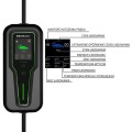 Qoltec Mobilna ładowarka do samochodu elektrycznego EV z regulacją 2w1 Typ2 7kW CEE 32A/5 PIN 230V LCD Przenośna Wallbox 5m - 2613808
