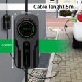 Qoltec Mobilna ładowarka do samochodu elektrycznego EV z regulacją 2w1 Typ2 SCHUKO 3.5kW 230V LCD Przenośna Wallbox 5m - 2350141