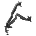SAVIO PODWÓJNY UCHWYT BIURKOWY NA MONITORY 17"-32" 2X 2-9 KG NA SPRĘŻYNIE UM-04 - 2686364