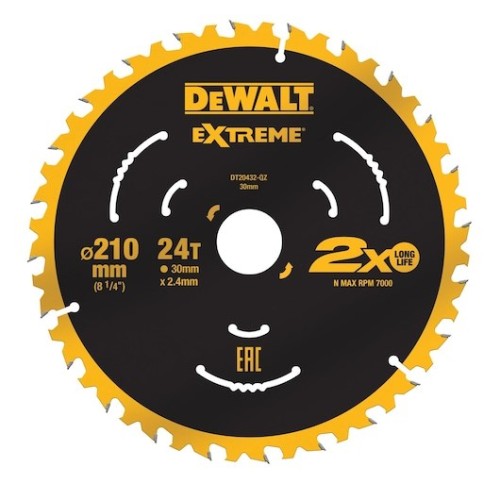 DeWALT DT20432-QZ ostrze do piły tarczowej 21 cm - 2251579